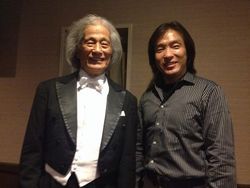 二人のイイモリ！！…親子、ではありません、念のため
〜日本センチュリー交響楽団首席指揮者の飯森範親さんと